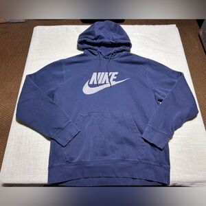Nike Men's Blue Hoodie
